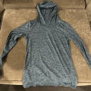Nike Gray Women's Hooded Sweater Dry Fit